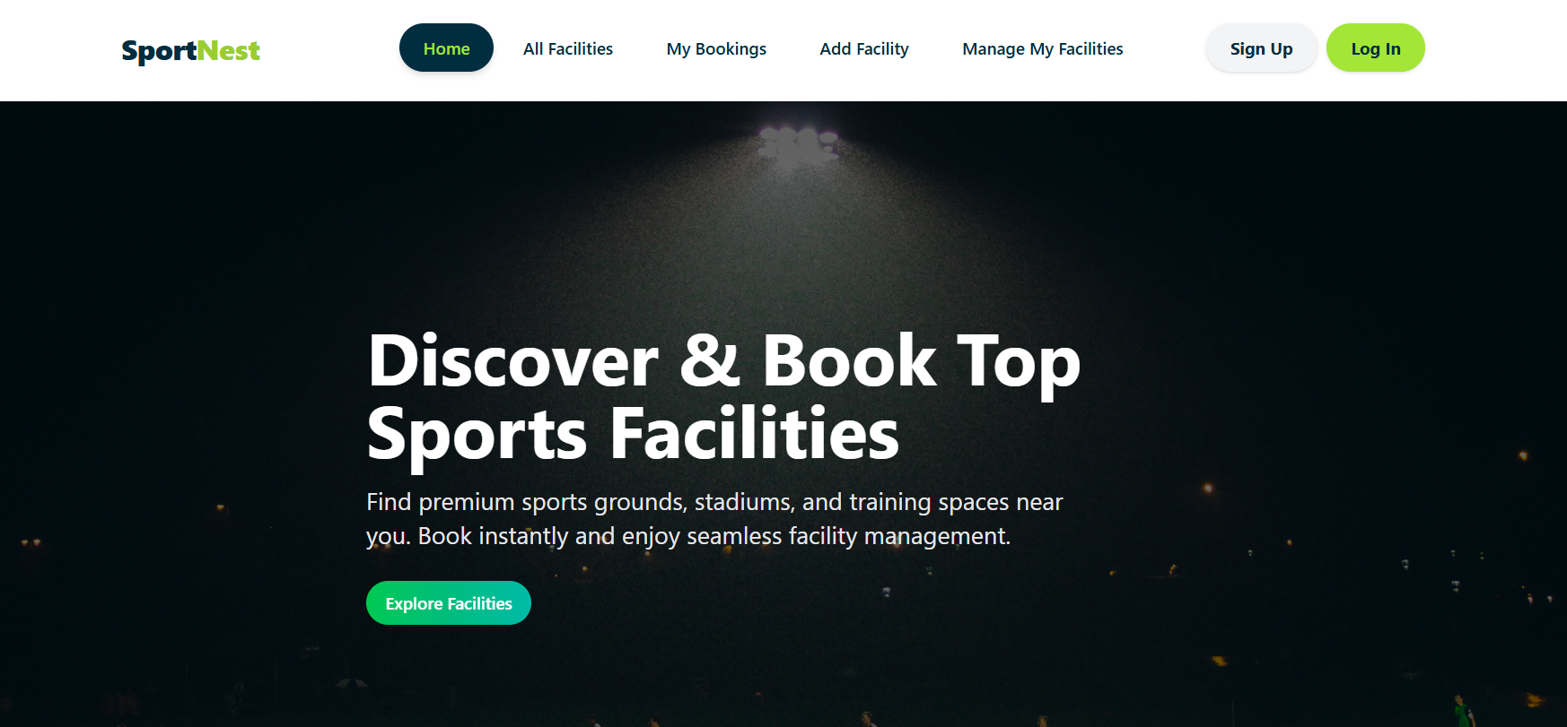 Sports-Nest project preview
